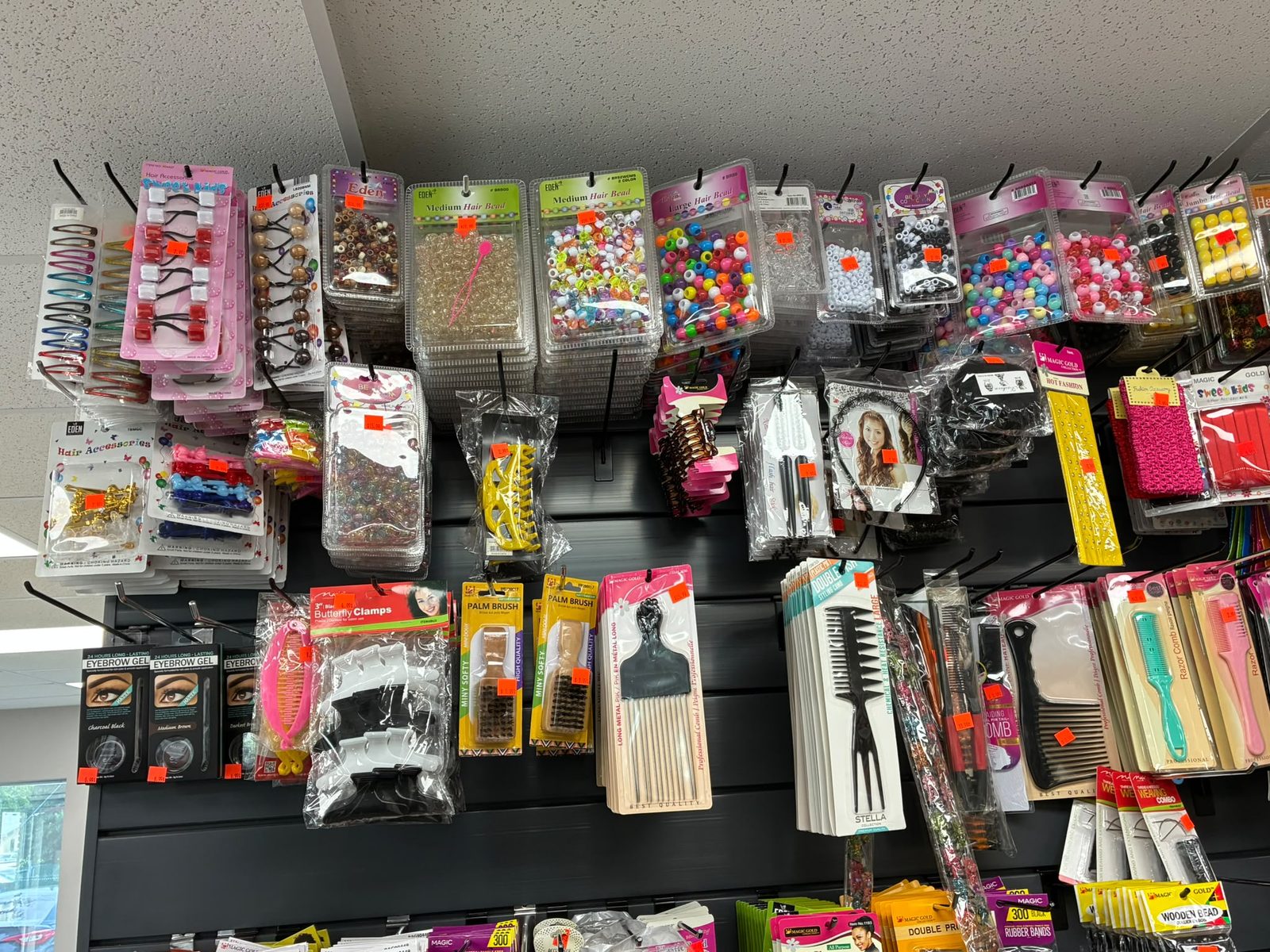Accessoires en vente au salon