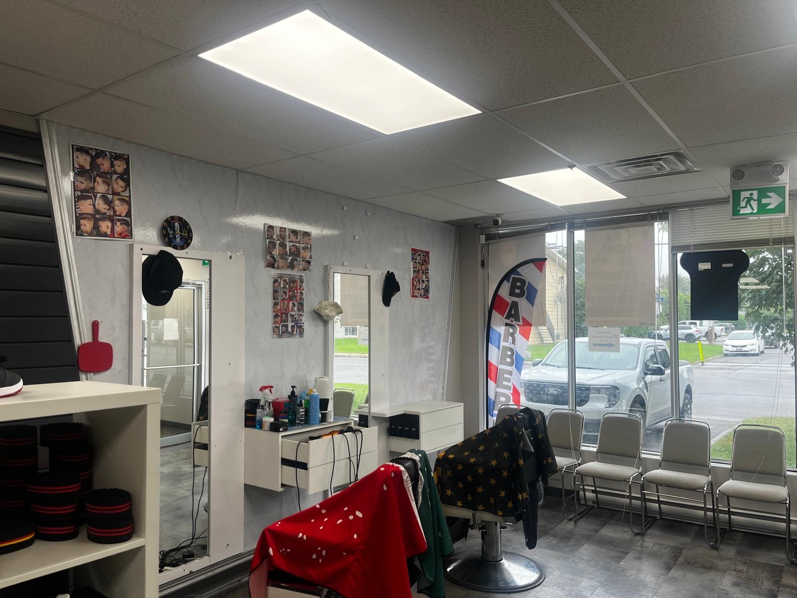 Coin barbier